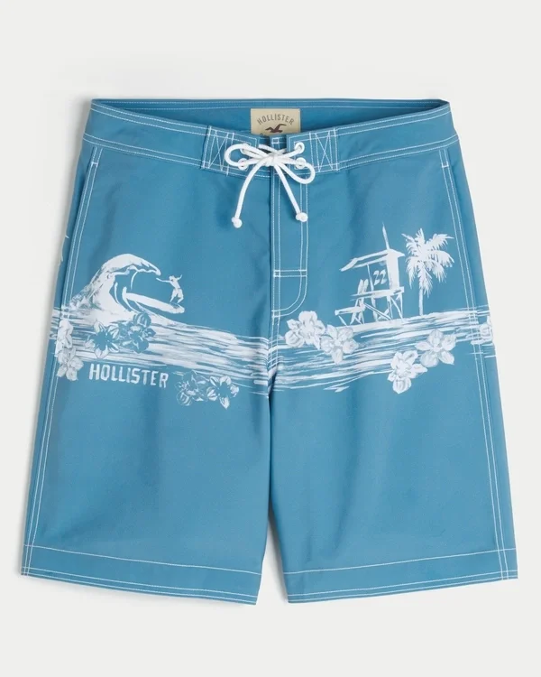 Boardshorts til knæet Boardshorts til knæet