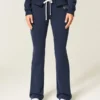 Bootcut-sweatpants med nummergrafik Bootcut-sweatpants med nummergrafik