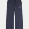 Bootcut-sweatpants med nummergrafik Bootcut-sweatpants med nummergrafik