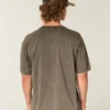 Boxy bomulds-T-shirt med McLaren-print Boxy bomulds-T-shirt med McLaren-print