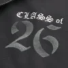 Boxy Class of 26 grafisk hættetrøje med lynlås Boxy Class of 26 grafisk hættetrøje med lynlås