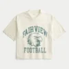 Boxy Crop Fairview Football Graphic Jersey Boxy Crop Fairview Football Graphic Jersey