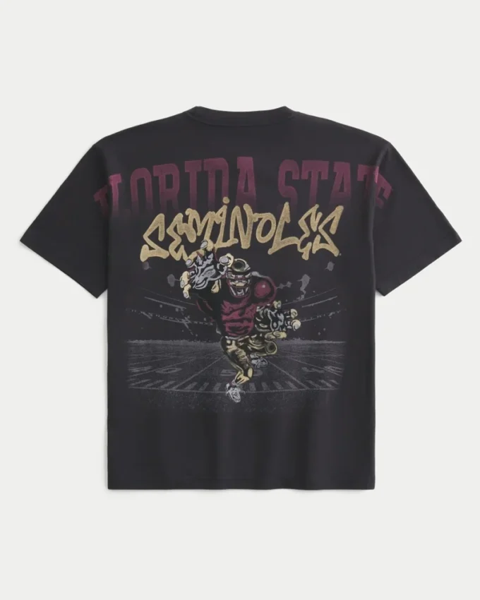 Boxy Florida State University Seminoles Graphic Tee Boxy Florida State University Seminoles Graphic Tee
