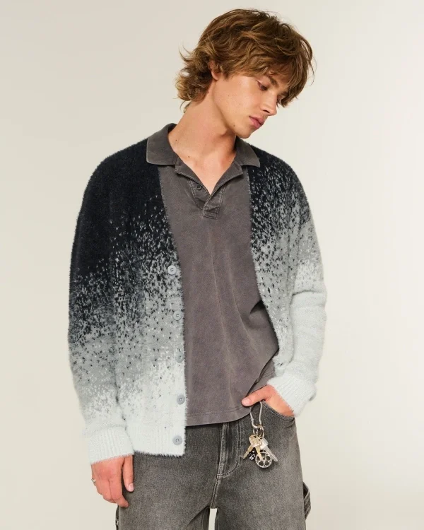 Boxy Fuzzy Cardigan Boxy Fuzzy Cardigan