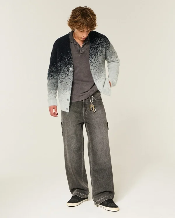 Boxy Fuzzy Cardigan Boxy Fuzzy Cardigan