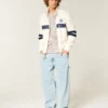 Boxy Half-Zip Argentina Graphic Sweatshirt Boxy Half-Zip Argentina Graphic Sweatshirt