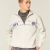 Boxy Half-Zip Volkswagen Graphic Sweatshirt
