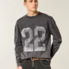 Boxy Heavyweight langærmet 22 grafisk T-shirt Boxy Heavyweight langærmet 22 grafisk T-shirt