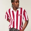 Boxy Indiana University Hoosiers Graphic Polo Boxy Indiana University Hoosiers Graphic Polo