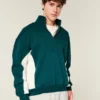 Boxy Logo Quarter-Zip Sweatshirt Boxy Logo Quarter-Zip Sweatshirt