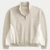Boxy Logo Quarter-Zip Sweatshirt Boxy Logo Quarter-Zip Sweatshirt