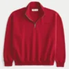 Boxy Logo Quarter-Zip Sweatshirt Boxy Logo Quarter-Zip Sweatshirt