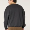 Boxy Mickey Mouse Ohio State Buckeyes grafisk sweatshirt