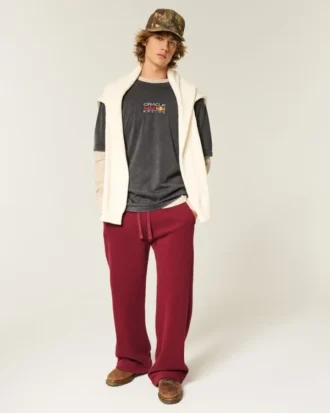 Boxy Oracle Red Bull Racing grafisk T-shirt