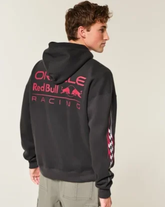 Boxy Oracle Red Bull Racing Graphic Hoodie