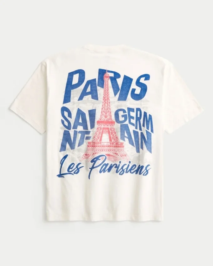 Boxy Paris Saint-Germain F.C. Graphic Tee Boxy Paris Saint-Germain F.C. Graphic Tee
