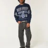 Boxy Penn State Nittany Lions Graphic Crew Sweatshirt Boxy Penn State Nittany Lions Graphic Crew Sweatshirt