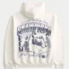 Boxy Penn State University Nittany Lions grafisk hættetrøje Boxy Penn State University Nittany Lions grafisk hættetrøje