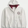 Boxy Texas A&M University Aggies grafisk hættetrøje med lynlås Boxy Texas A&M University Aggies grafisk hættetrøje med lynlås