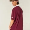 Boxy Texas A&M University Graphic Polo Boxy Texas A&M University Graphic Polo