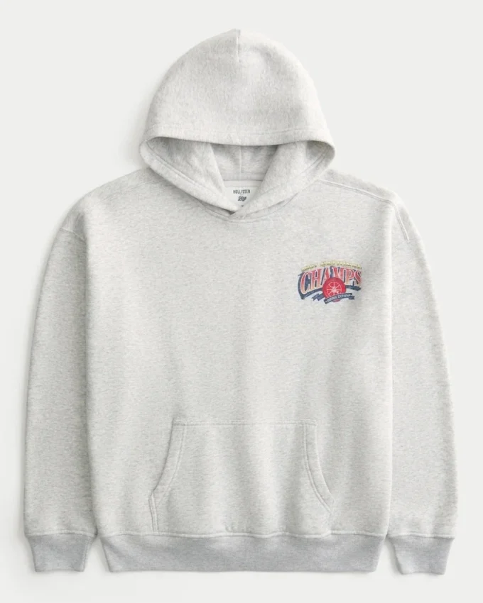 Boxy University of Arizona Wildcats grafisk hættetrøje Boxy University of Arizona Wildcats grafisk hættetrøje