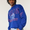 Boxy University of Arizona Wildcats Graphic Crew Sweatshirt