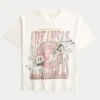 Boxy University of Arkansas Razorbacks grafisk T-shirt Boxy University of Arkansas Razorbacks grafisk T-shirt