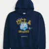 Boxy University of California, Los Angeles Bruins grafisk hættetrøje Boxy University of California, Los Angeles Bruins grafisk hættetrøje