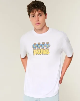 Boxy University of California, Los Angeles, Bruins Graphic Tee Boxy University of California, Los Angeles, Bruins Graphic Tee