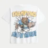 Boxy University of California, Los Angeles, Bruins Graphic Tee Boxy University of California, Los Angeles, Bruins Graphic Tee