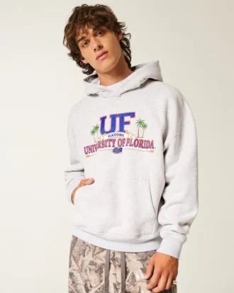 Boxy University of Florida Gators grafisk hættetrøje Boxy University of Florida Gators grafisk hættetrøje