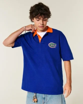 Boxy University of Florida Gators Graphic Polo Boxy University of Florida Gators Graphic Polo
