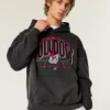 Boxy University of Georgia Bulldogs grafisk hættetrøje Boxy University of Georgia Bulldogs grafisk hættetrøje