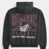 Boxy University of Georgia Bulldogs grafisk hættetrøje Boxy University of Georgia Bulldogs grafisk hættetrøje