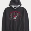 Boxy University of Georgia Bulldogs grafisk hættetrøje Boxy University of Georgia Bulldogs grafisk hættetrøje