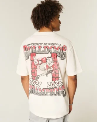 Boxy University of Georgia Bulldogs grafisk T-shirt Boxy University of Georgia Bulldogs grafisk T-shirt
