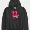 Boxy University of Houston Cougars grafisk hættetrøje