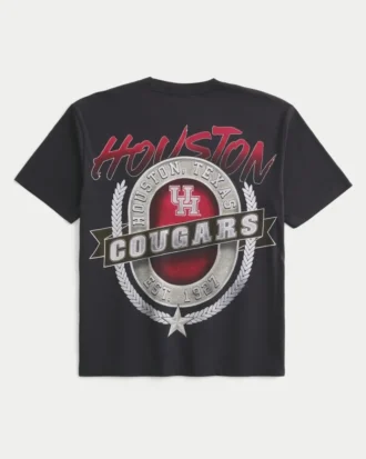 Boxy University of Houston Cougars grafisk T-shirt Boxy University of Houston Cougars grafisk T-shirt