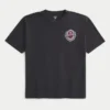 Boxy University of Houston Cougars grafisk T-shirt Boxy University of Houston Cougars grafisk T-shirt