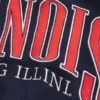 Boxy University of Illinois Fighting Illini Graphic Crew Sweatshirt Boxy University of Illinois Fighting Illini Graphic Crew Sweatshirt