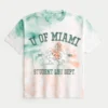 Boxy University of Miami Hurricanes grafisk T-shirt Boxy University of Miami Hurricanes grafisk T-shirt