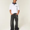 Boxy University of Michigan Wolverines grafisk polo Boxy University of Michigan Wolverines grafisk polo