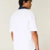 Boxy University of Michigan Wolverines grafisk polo Boxy University of Michigan Wolverines grafisk polo