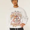 Boxy University of Minnesota Golden Gophers grafisk sweatshirt Boxy University of Minnesota Golden Gophers grafisk sweatshirt