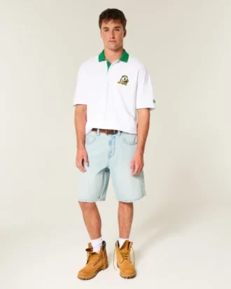 Boxy University of Oregon Ducks Graphic Polo Boxy University of Oregon Ducks Graphic Polo