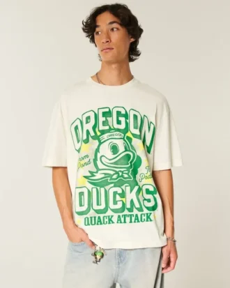 Boxy University of Oregon Ducks Graphic Tee Boxy University of Oregon Ducks Graphic Tee