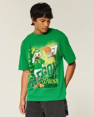 Boxy University of Oregon Ducks Graphic Tee Boxy University of Oregon Ducks Graphic Tee