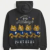 Boxy University of Pittsburgh Panthers grafisk hættetrøje Boxy University of Pittsburgh Panthers grafisk hættetrøje