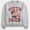 Boxy University of South Carolina Graphic Crew Sweatshirt