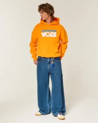 Boxy University of Tennessee Volunteers grafisk hættetrøje Boxy University of Tennessee Volunteers grafisk hættetrøje